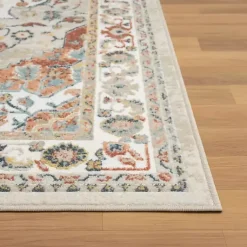 Kirklands Home Medallion Ivory Rust Runner, 2x8 Online