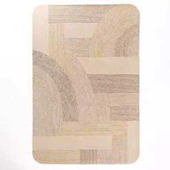 Kirklands Home Merced Rounded Corners Area Rug, 7x9 Tan