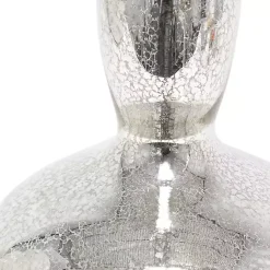 Kirklands Home Mercury Glass Curvy Table Lamp White Discount