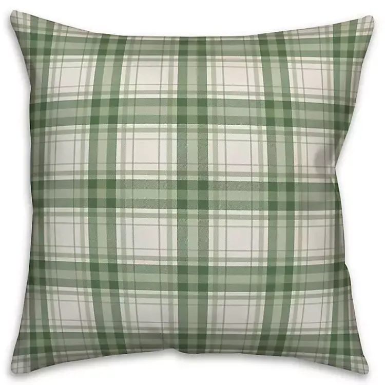 Christmas Pillows>Kirklands Home Merry and Bright Buffalo Check Reverse Pillow