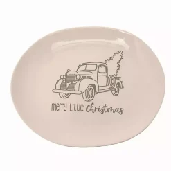 Kirklands Home Merry Little Christmas Truck Serving Platter Sale
