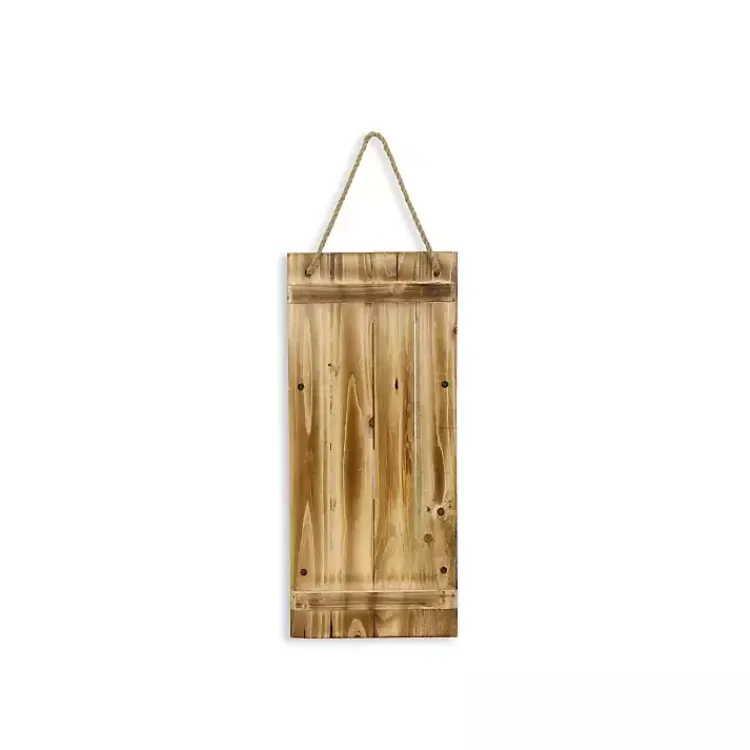 Kirklands Home Metal and Wood 2-Tier Mail Holder Wall Plaque Online