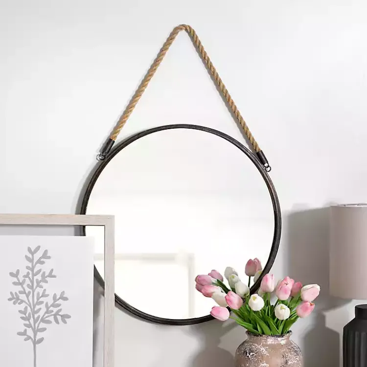 Kirklands Home Metal Rope Wall Mirror Online