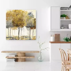 Kirklands Home Metallic Forest I Canvas Art Print, 40x40 in. Online