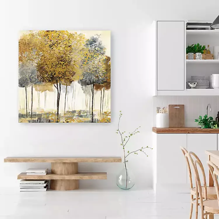 Kirklands Home Metallic Forest I Canvas Art Print, 40x40 in. Online