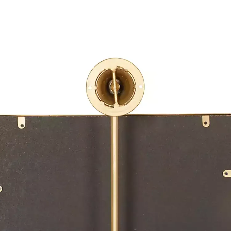 Kirklands Home Metallic Metal Frame Wall Mirror Gold Discount