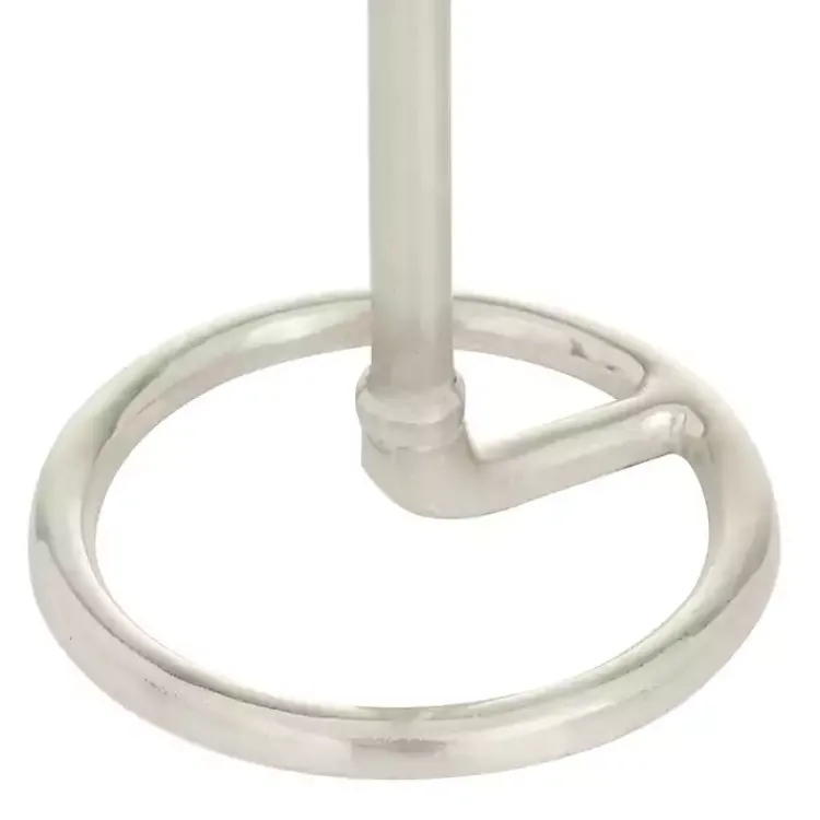 Candle Holders>Kirklands Home Metallic Loop Base Taper Candle Holders, Set of 3 Silver