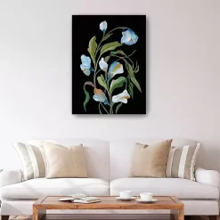 Kirklands Home Midnight Foliage Canvas Art Print Multi