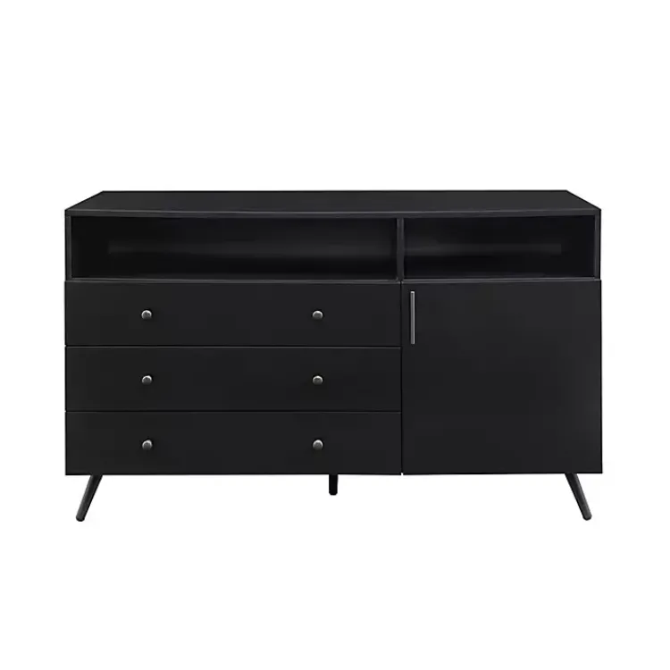 Kirklands Home Midnight Mid-Century Modern Sideboard Best