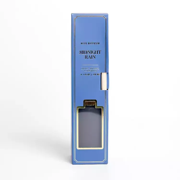 Home Fragrance>Kirklands Home Midnight Rain Diffuser Set Blue