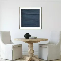 Kirklands Home Midnight Waves Framed Canvas Art Print Blue Discount
