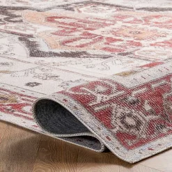 Kirklands Home Miley Traditional Medallion Washable Area Rug, 5x8 Online