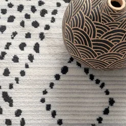 Kirklands Home Millie Dotted Diamond Area Rug, 5x8 Discount