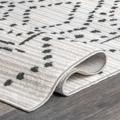 Kirklands Home Millie Dotted Diamond Area Rug, 8x10 Online