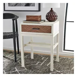 Kirklands Home Milo Honey Herringbone Accent Table Best