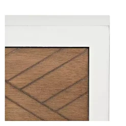 Kirklands Home Milo Honey Herringbone Accent Table Best