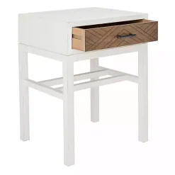 Kirklands Home Milo Honey Herringbone Accent Table Best