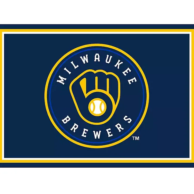 Kirklands Home Milwaukee Brewers Spirit Rug, 3x4 Discount