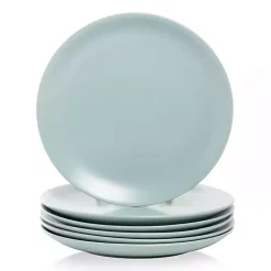 Kirklands Home Mineral Classic Coupe Dinner Plates, Set of 6 Blue Online