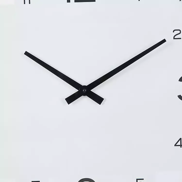 Kirklands Home Minimalist Wood Frame Wall Clock Discount
