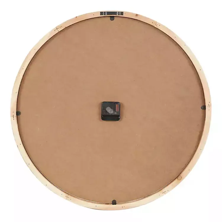 Kirklands Home Minimalist Wood Frame Wall Clock Discount