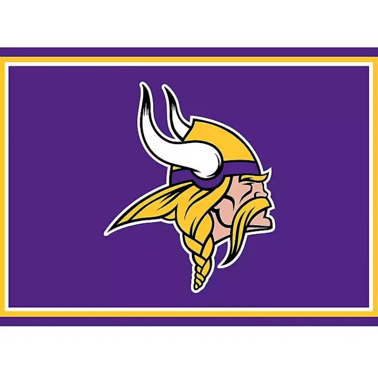 Kirklands Home Minnesota Vikings Area Rug, 3x4 Purple