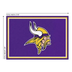 Kirklands Home Minnesota Vikings Area Rug, 3x4 Purple