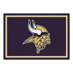 Kirklands Home Minnesota Vikings Area Rug, 4x6 Purple Best