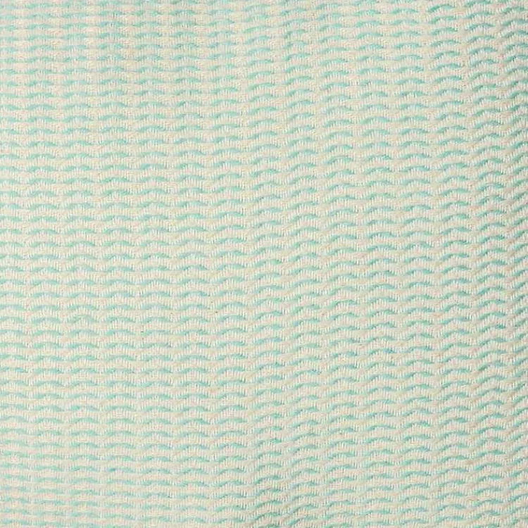 Pillows>Kirklands Home Mint Trapeze Organic Cotton Throw Pillow