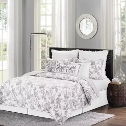 Kirklands Home Miriam Floral & Stripe 3-pc. Full/Queen Quilt Set Online
