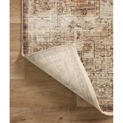 Kirklands Home Mocha and Cream Sorrento Area Rug, 5x7 Outlet