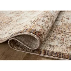 Kirklands Home Mocha and Cream Sorrento Area Rug, 7x10 Best