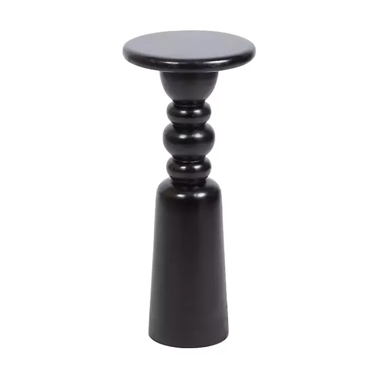 Kirklands Home Modern Tirollo Accent Table Black