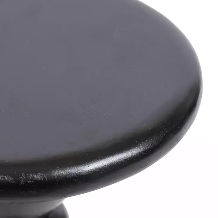 Kirklands Home Modern Tirollo Accent Table Black