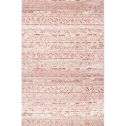 Kirklands Home Modern Hattie Area Rug, 5x8 Orange