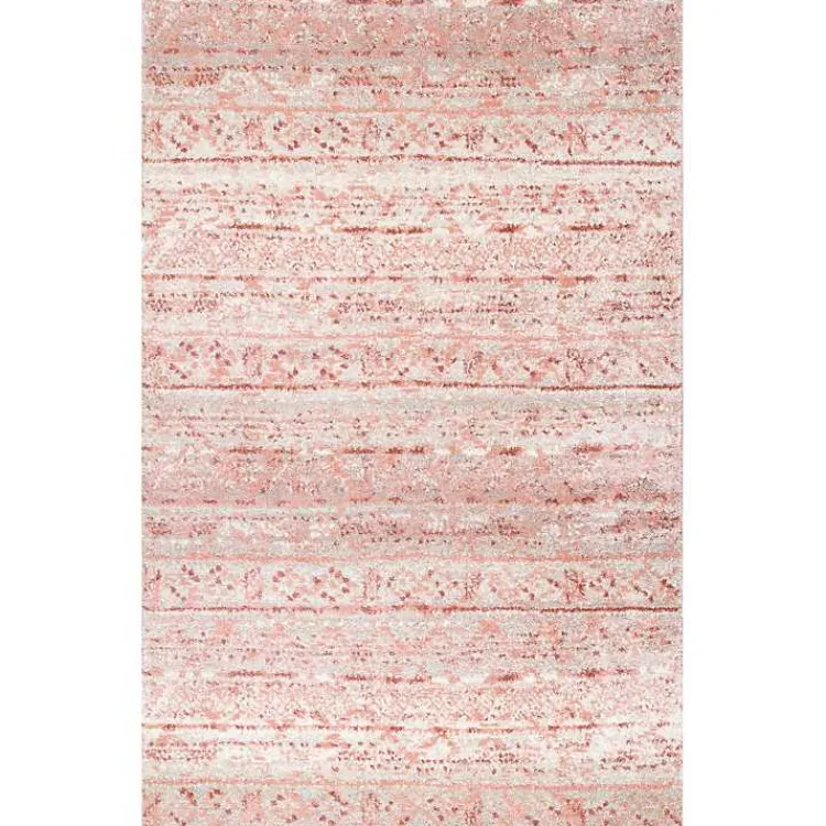 Kirklands Home Modern Hattie Area Rug, 5x8 Orange