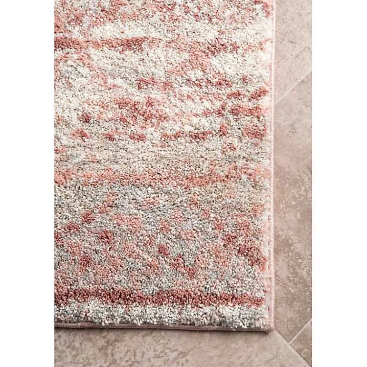 Kirklands Home Modern Hattie Area Rug, 5x8 Orange