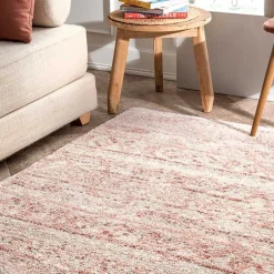 Kirklands Home Modern Hattie Area Rug, 5x8 Orange