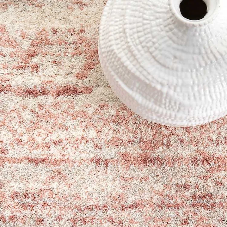 Kirklands Home Modern Hattie Area Rug, 5x8 Orange