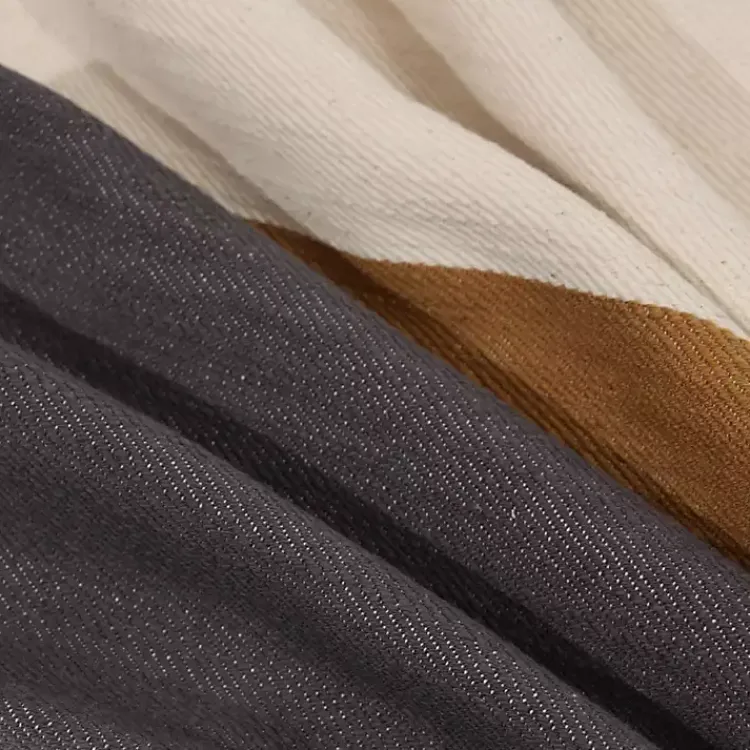 Pillows>Kirklands Home Modern Neutral Stripe Pillow