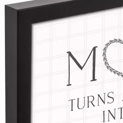 Kirklands Home Mom Turns a House into a Home Framed Canvas Print Outlet