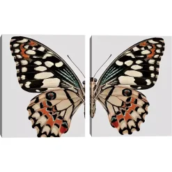 Kirklands Home Monarch Butterfly I & II Canvas Prints, Set of 2 Discount