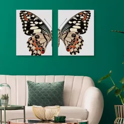 Kirklands Home Monarch Butterfly I & II Canvas Prints, Set of 2 Discount