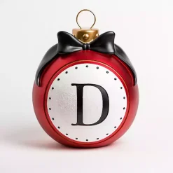 Monogram Seasonal Decor>Kirklands Home Monogram D Outdoor Christmas Ornament