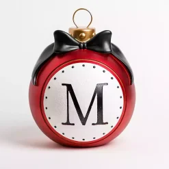 Monogram Seasonal Decor>Kirklands Home Monogram M Outdoor Christmas Ornament