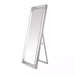 Kirklands Home Montauk LED Full Length Mirror Silver