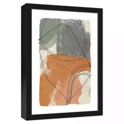 Kirklands Home Moody Toned Abstract Framed Canvas Art Print Multi