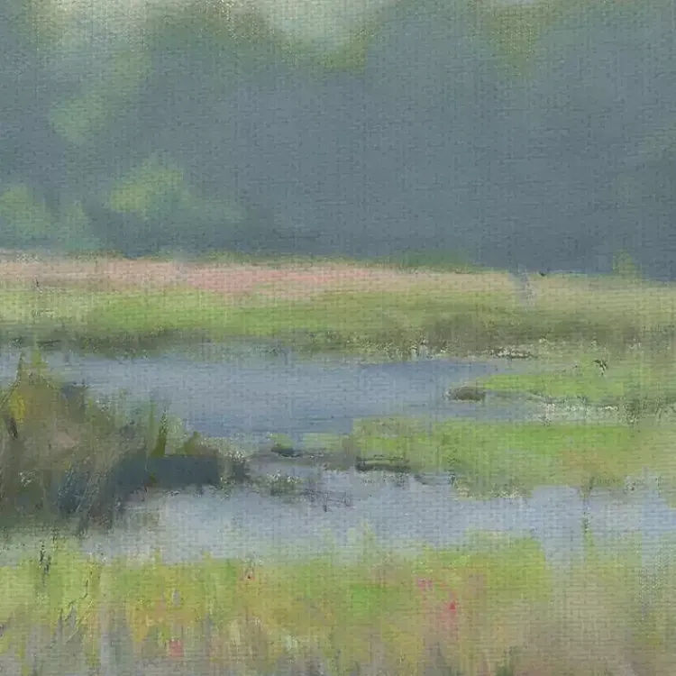 Kirklands Home Morning at Edmund's Marsh Canvas Art Print Hot