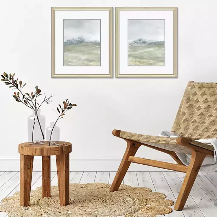Kirklands Home Morning Mist Framed Canvas Art Prints, Set of 2 Discount