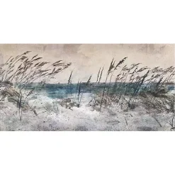 Kirklands Home Morning Sea Grass Light Canvas Art Print Clearance